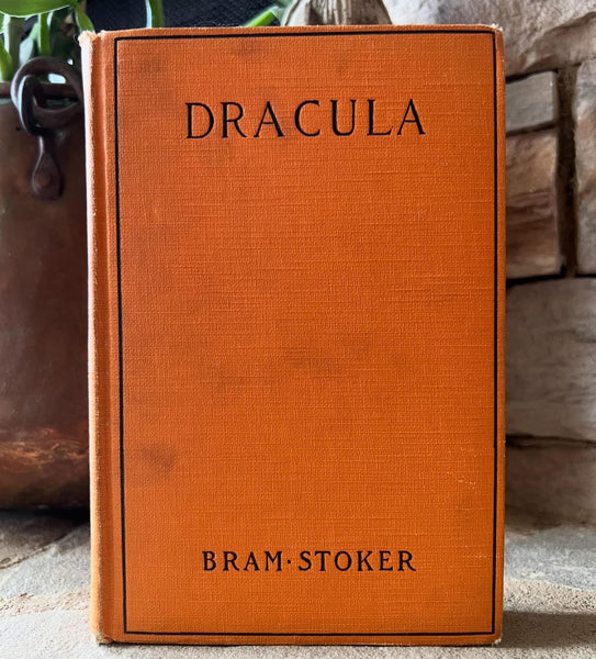 Dracula 
by Bram Stoker
©️1897 stated/1920’s printing