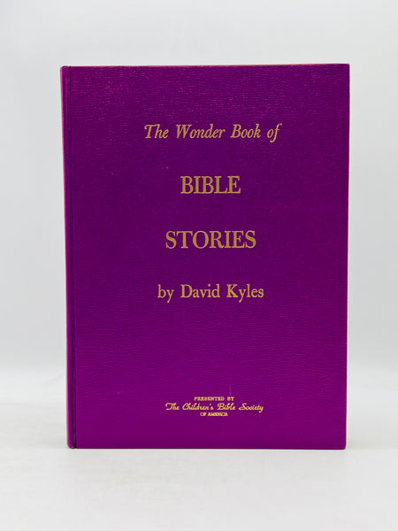 The Wonder Book of Bible Stories