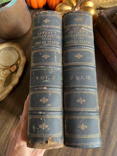 Bryant’s Popular History of the United States
Volumes II and III
©️1878