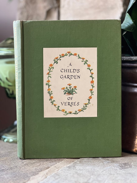 A Child’s Garden of Verses
by Robert Louis Stevenson 
©️1947
Illustrated by Tasha Tudor