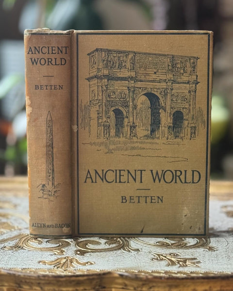 The Ancient World
From Earliest Times to 800 A.D
by Francis Betten
©️1916