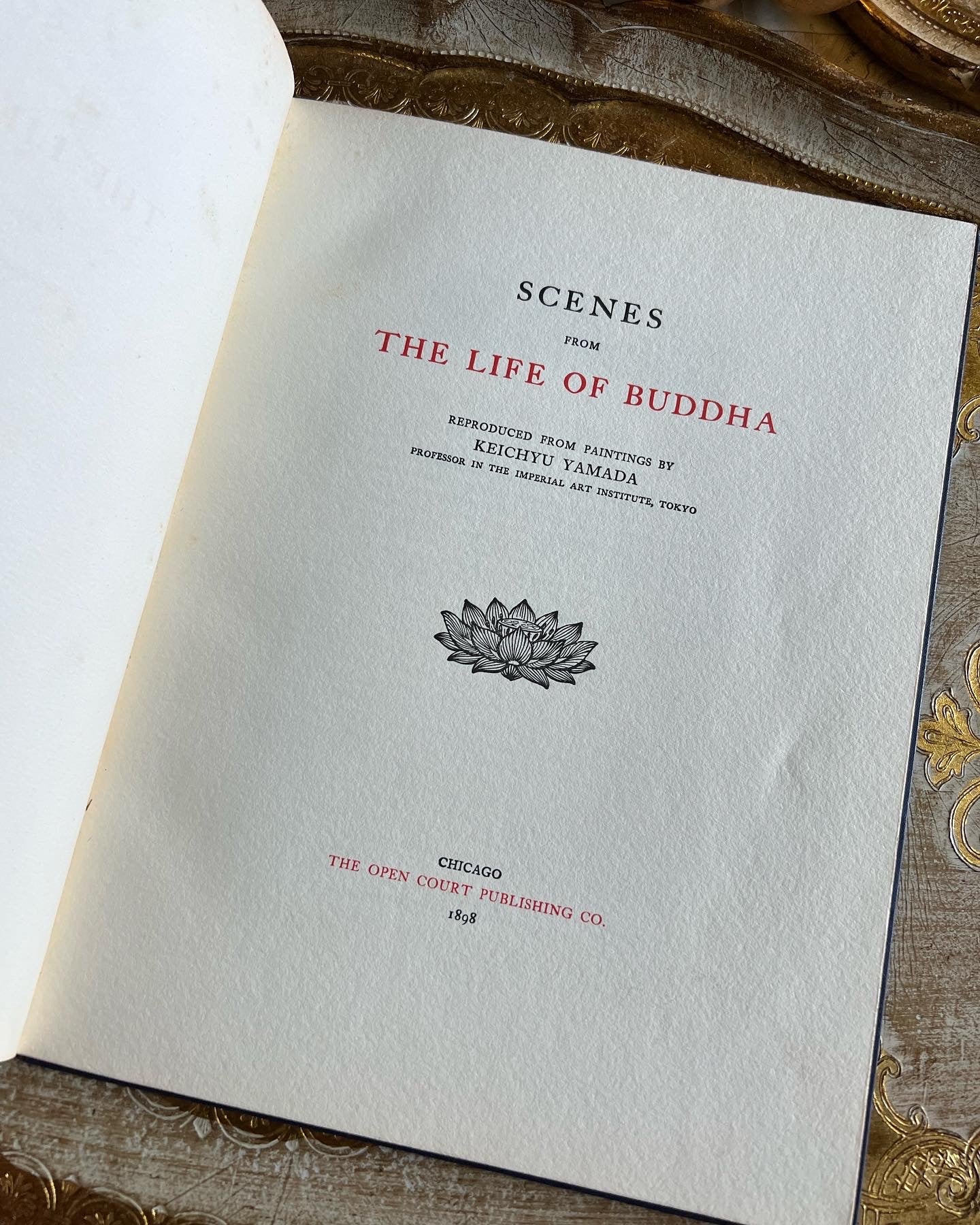 Scenes from 
the Life of Buddha
©️1898
