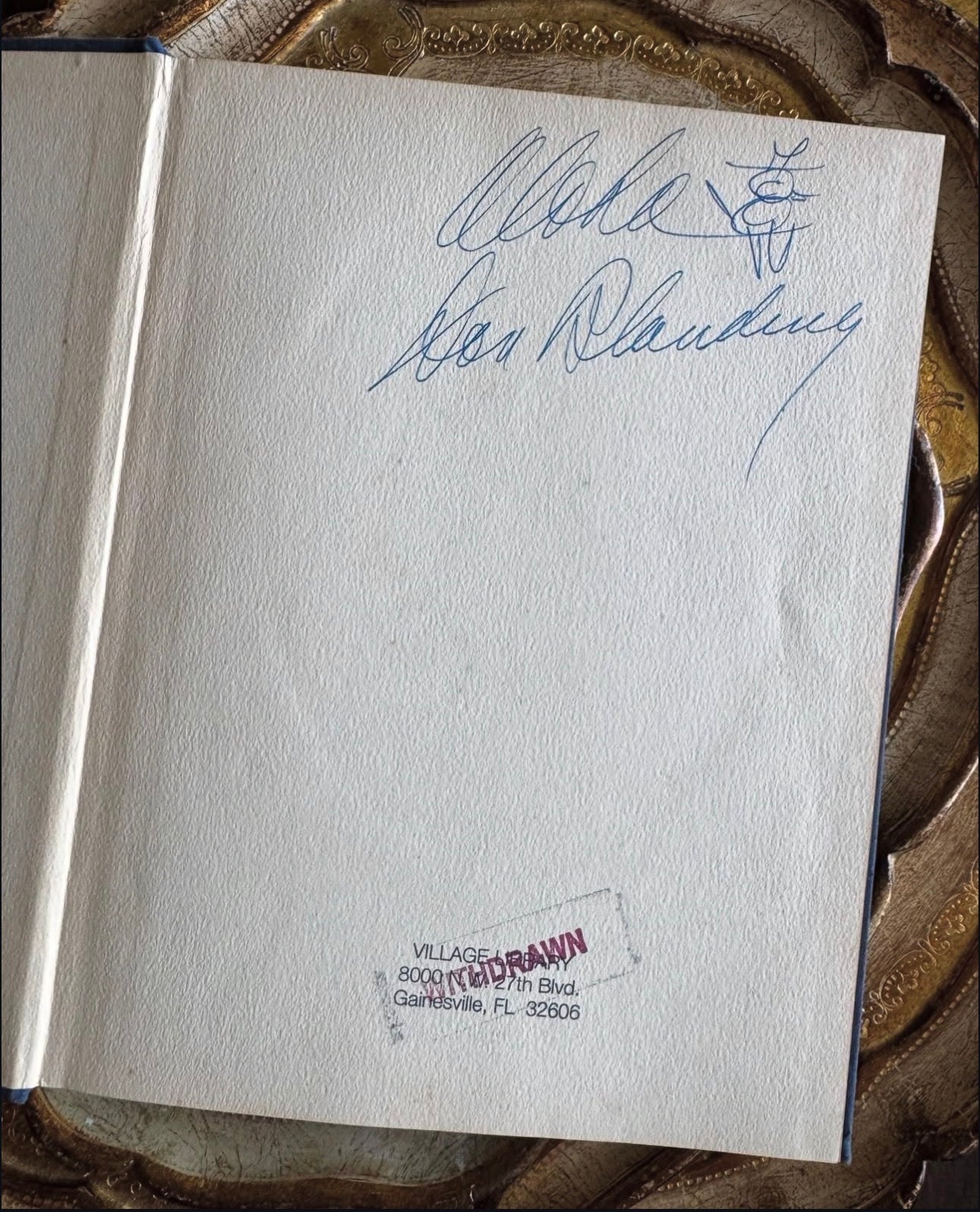 In an Old Hawaiian Garden (signed)