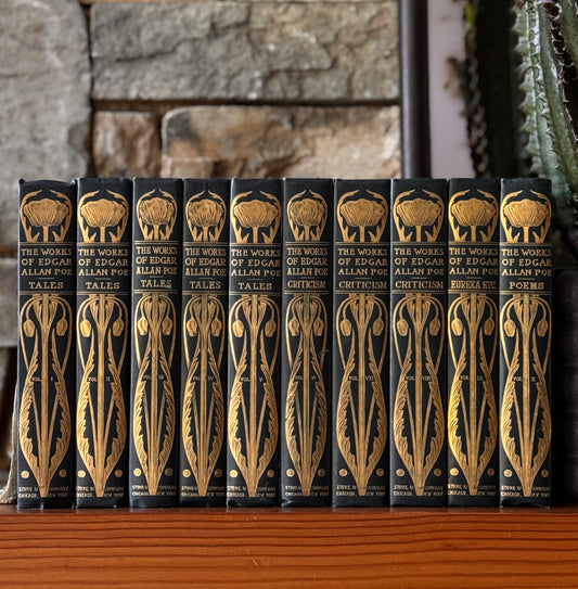 Auction for Serpent and Stone - The Works of Edgar Allan Poe 1895