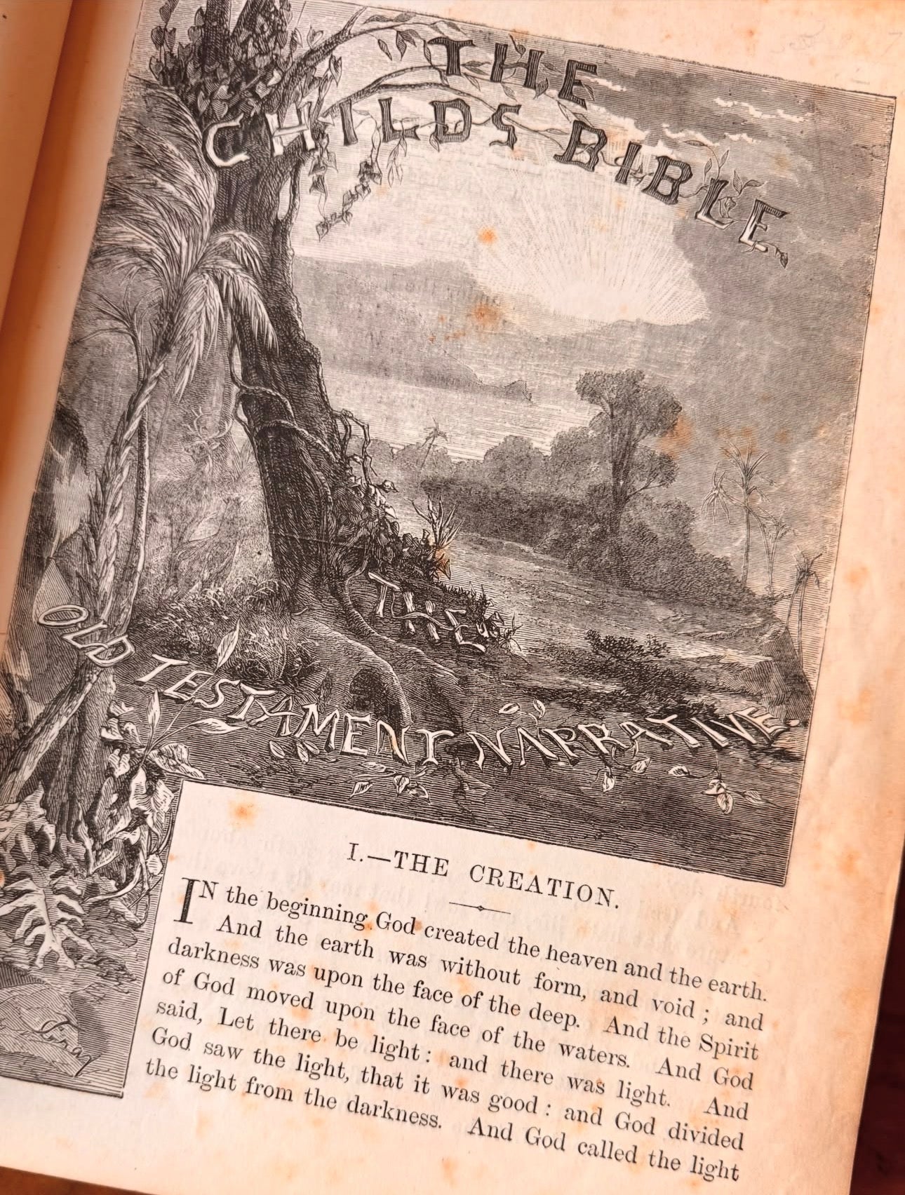 Child’s Bible
Circa 1880