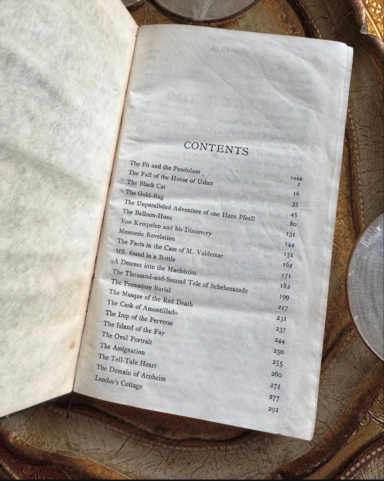 Poe’s Tales of the Grotesque and Arabesque 1903