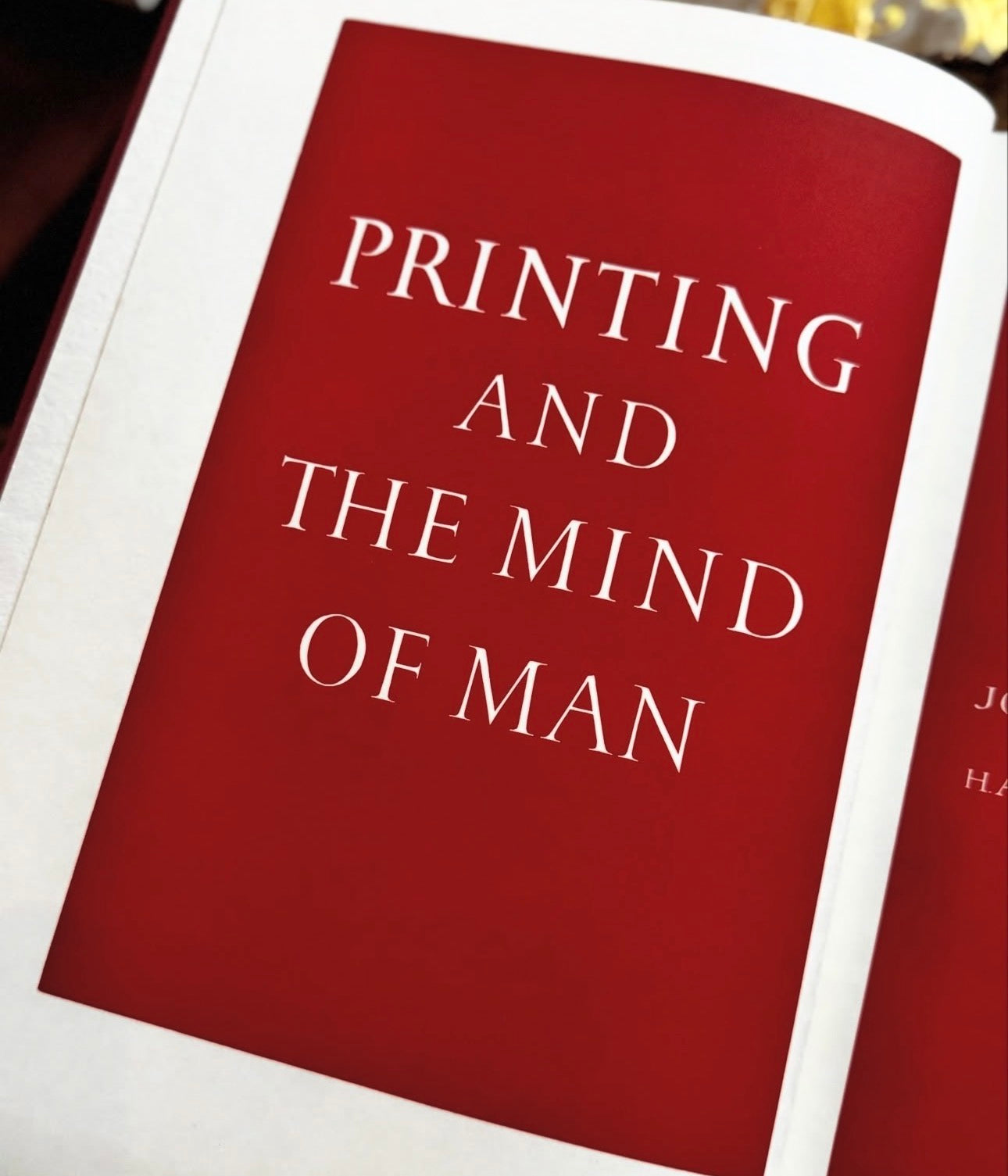 Printing and the Mind of Man - First Edition