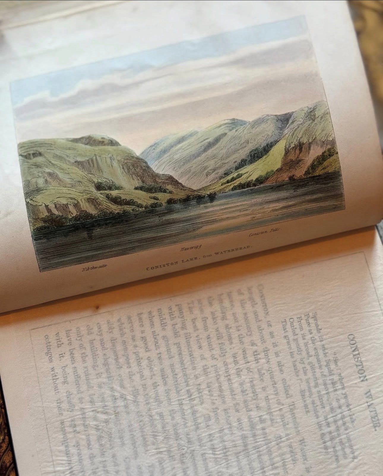 The Lakes of England 1869 First Edition