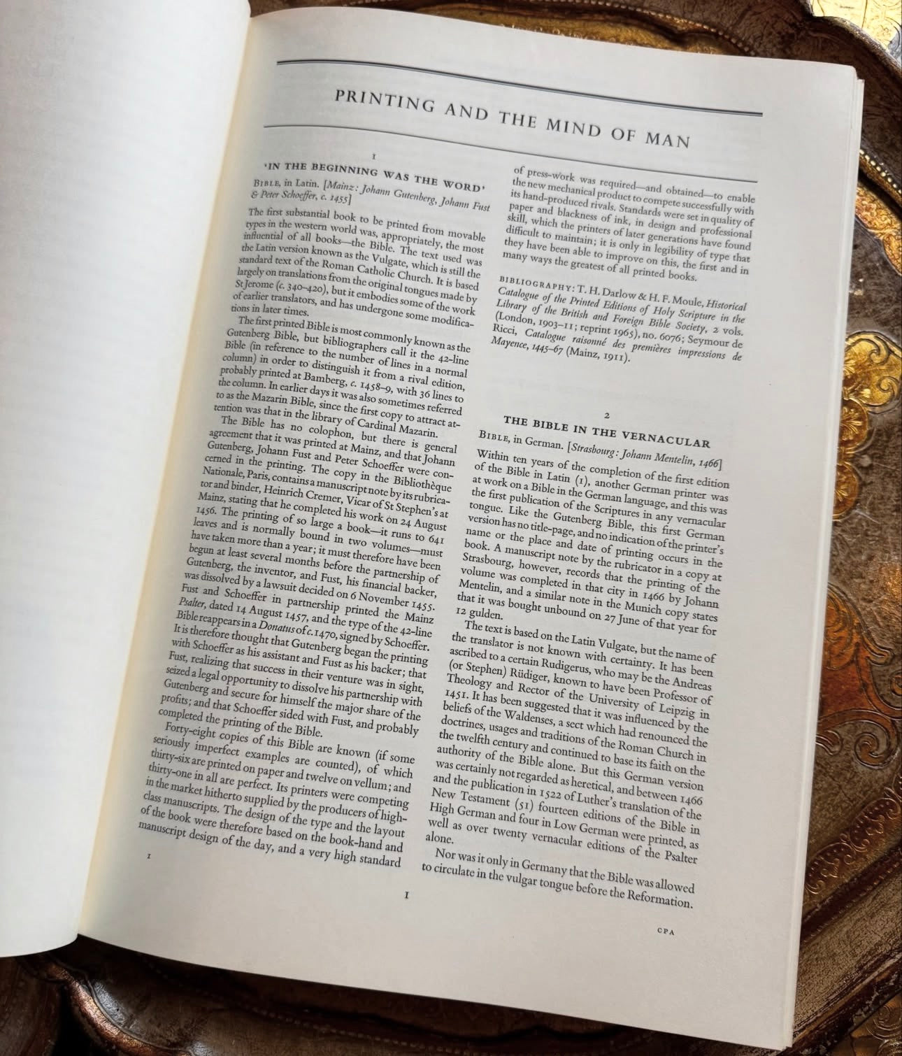 Printing and the Mind of Man - First Edition