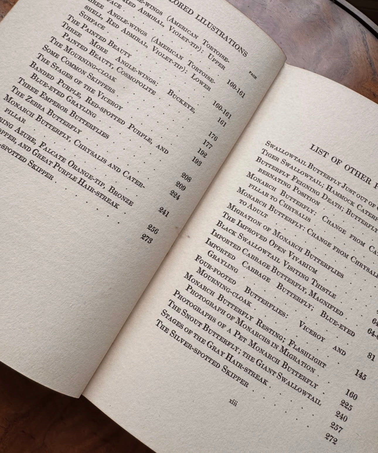 The Book of Butterflies Little Nature Library First Edition