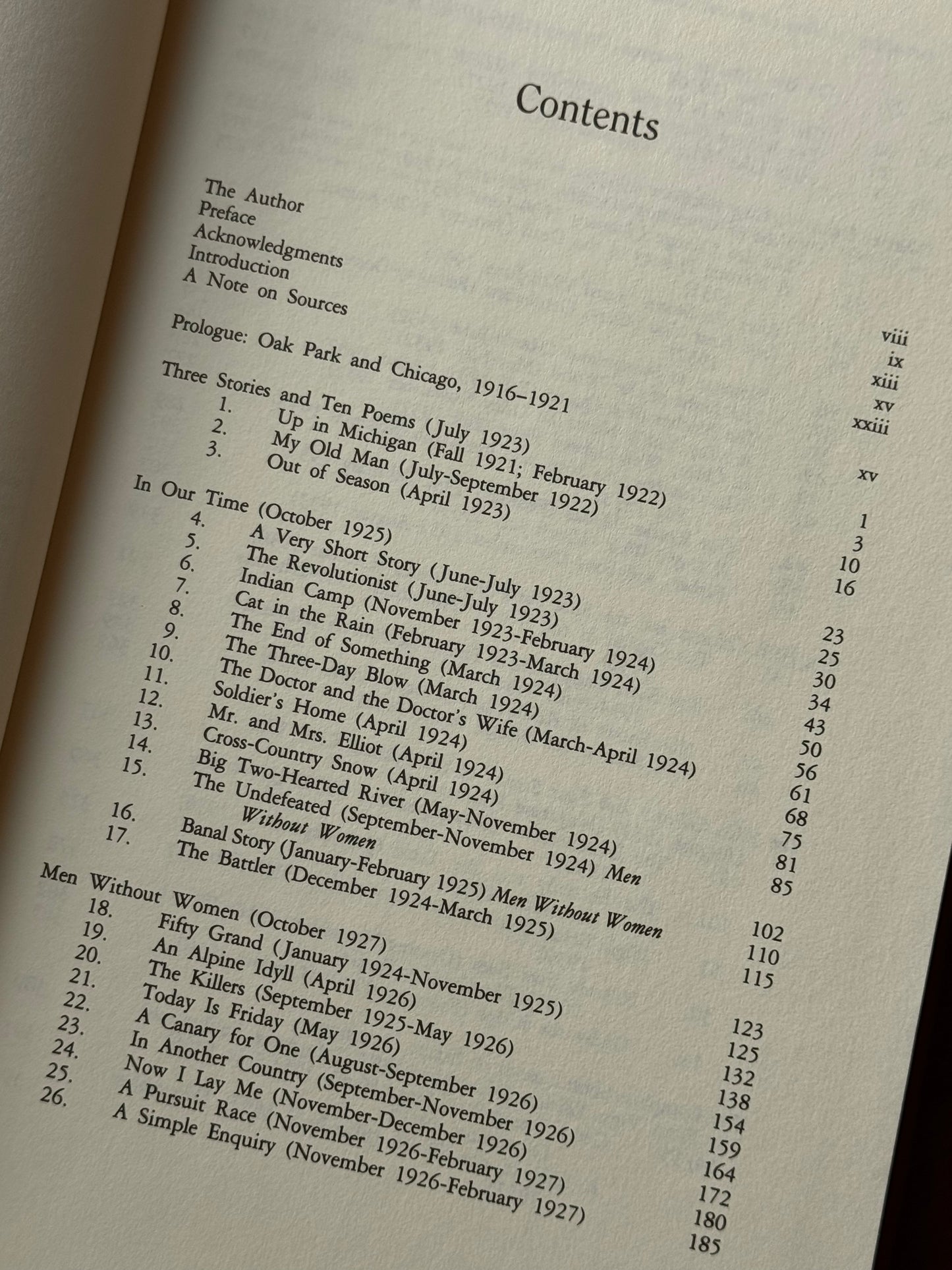 Reader’s Guide to the Short Stories of Ernest Hemingway
