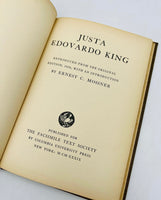 Justa Edovardo King ©️1939 Reproduced From the Original