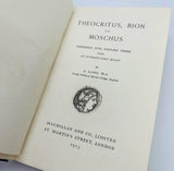 Theocritus, Bion and Moschus by Andrew Lang